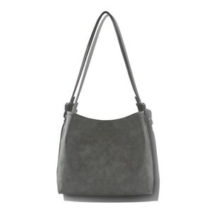 NEW 8 Other Reasons Gray Slouch Tote Bag